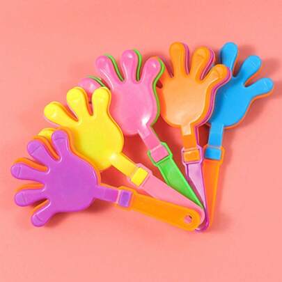 20 Bàn tay vỗ tay mini, dài 9,5cm/3,74in, rộng 5cm/1,97in. Quà tặng và đồ lưu niệm lý tưởng cho các bữa tiệc ngày lễ và sinh nhật. Thích hợp làm quà tặng năm mới, quà nhét vào tất Giáng sinh và các lễ hội. Đồ chơi vỗ tay bằng nhựa, mang lại niềm vui. Chúng mang đến không khí lễ hội và niềm vui (Gửi ngẫu nhiên 2 kiểu).