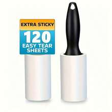 Super Sticky Lint Roller For Removing Pet Hair - Cleaning Tool For Pet Fur | Ideal For Furniture, Clothes And Carpets - 60 - View 9