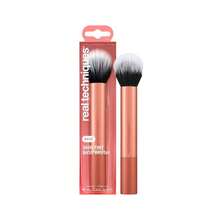 Cọ trang điểm nền Real Techniques Skin Tint Base, cọ trang điểm nền dạng lỏng dành cho kem nền và kem dưỡng ẩm có màu, tán đều không lem, lông cọ siêu mềm mại, không thử nghiệm trên động vật. - Màu Hồng  San hô - Xem 10