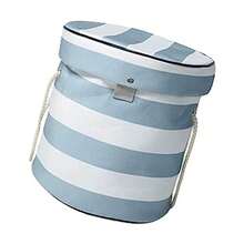 Acouto Toy Storage Bag Play Mat - Container para Juguetes para Niños Bloques y Uso Al Aire Libre Estilo Rayado - Estilo rayado - Ver 5