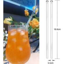 100 que khuấy bằng acrylic trong suốt, màu vàng sáng bóng - dài 7,24 inch, thích hợp cho đám cưới, Giáng sinh, sinh nhật, sự kiện ngoài trời, quán bar, tiệc độc thân, cửa hàng đồ uống, tiệm bánh, tiệc tốt nghiệp. - Nhiều màu - Xem 9