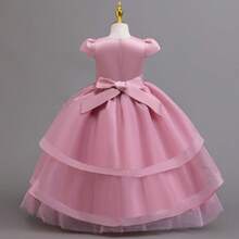 Đầm công chúa voan thêu cỡ lớn cho bé gái tuổi teen, đầm phù dâu cho đám cưới, tiệc sinh nhật, trình diễn thời trang, buổi biểu diễn piano, đầm dạ hội. - Bụi hồng - Xem 7