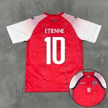 [48-Hour Shipping] Haiti National Team 2026-2027 Season Home Red And White Short-Sleeved Football Jersey With Multiple Player Numbers 1 / 6 / 9 / 10 - 20號 - 查看 3