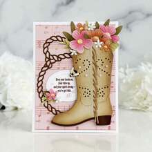 1pc Knot Frame Metal Cutting Die, Suitable For DIY Scrapbooking, Greeting Cards And Paper Craft, Metal Cutting Mold - LG26-7906 - View 8