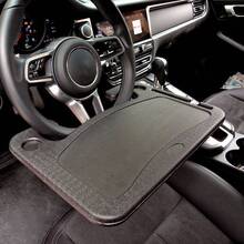 3-In-1 Car Steering Wheel Tray With Drink Holder And Pen Slot - Double-Sided, Fitted, Multi-Functional Laptop Desk, Suitable For In-Car Use, Car Desk Tray - 1pc Car Steering Wheel Table - View 14