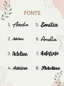 1pc Customized Wooden Name Plate, Suitable For Weddings, Bridal Showers, Personalized Home Gifts, Backdrops, Parties, Valentine's Day And Other Occasions, Engraved With Exquisite Patterns, High-Quality Customization - Wood Color - View 10