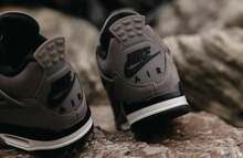 Jordan Cave Stone Series Men Sneakers Gym Running Daily Sweat Absorption Breathable Shock Absorption Lightweight Cushioning Thick Sole Logo Solid Color Easy To Wash Quick Dry Versatile For Travel Commuting Leisure School Men Teen Black Grey FV5029-200 - Black/Gray - View 8