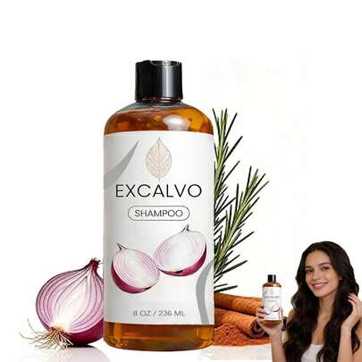 洋葱洗发水，滋养发根，蕴含洋葱等天然成分。深层清洁——温和而彻底地清洁头皮和头发，防止头皮屑复发，令秀发更健康亮泽。持续使用，令秀发柔软顺滑，易于打理，焕发活力，提升您的日常护发体验。适合所有发质。