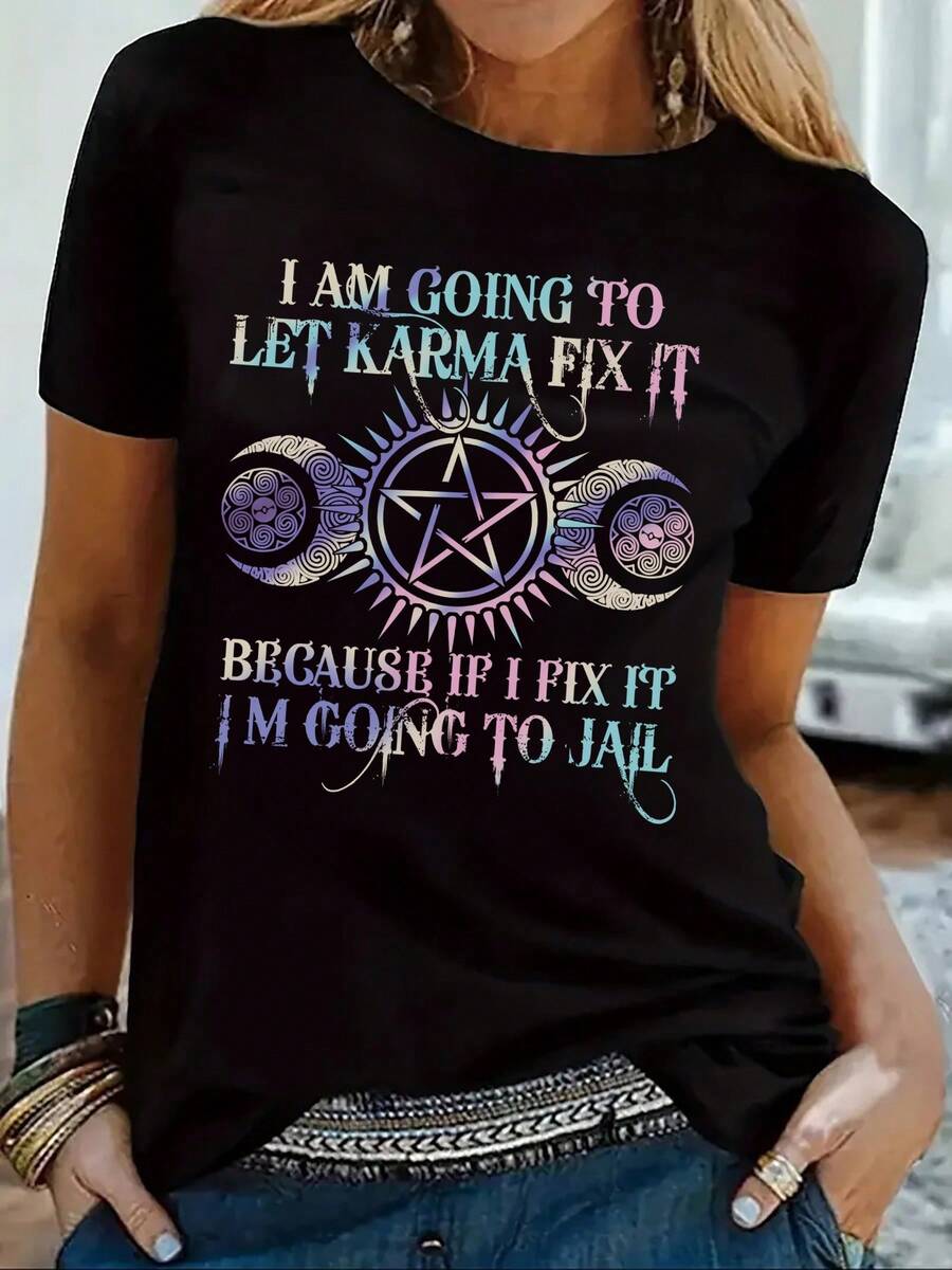 Women T-Shirts - Black - View 1