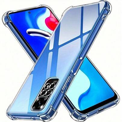 Funda para Teléfono - Cubierta Trasera Protectora Transparente para Redmi Note 11 4G, 11S y Note 11 Pro+ 5G, Diseñada para Ser Resistente a los Golpes