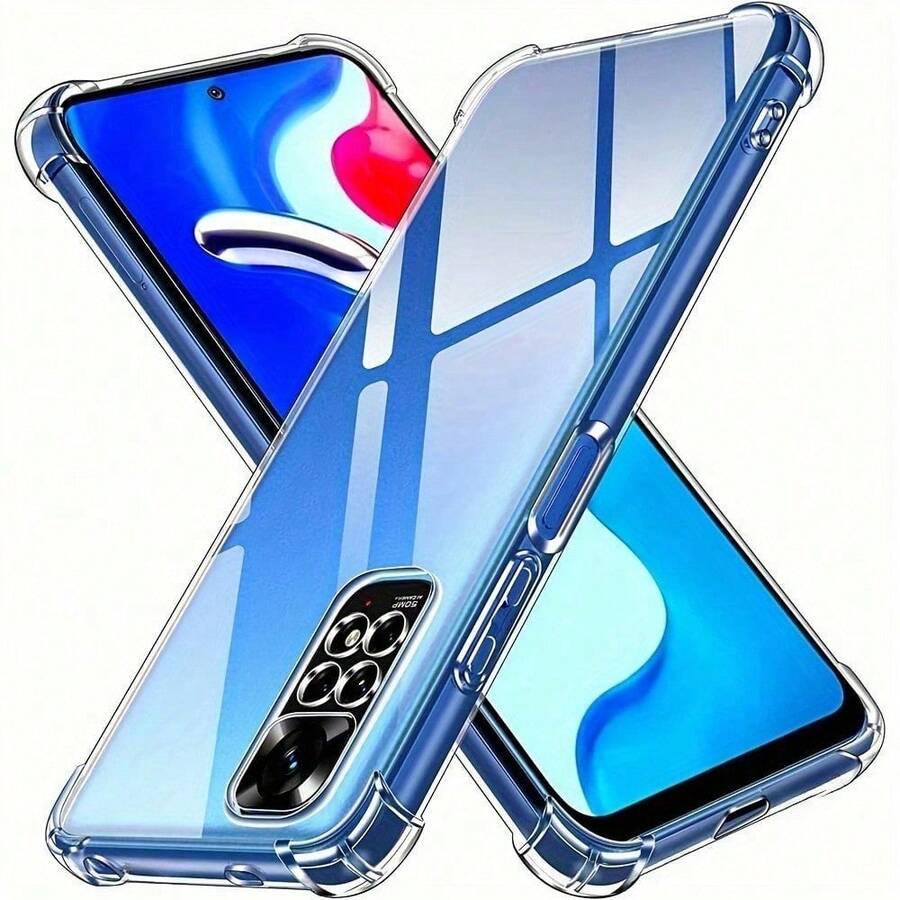 Phone Case - Transparent Protective Back Cover For Redmi Note 11 4G, 11S And Note 11 Pro+ 5G, Designed To Be Shock Resistant - Clear - View 1