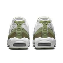 Nike Air Max 95 Mesh And Leather Low-Top Casual Shoes, Unisex, Comfortable, Versatile, And Durable. Available In White And Green. - FD0780-100 - View 4