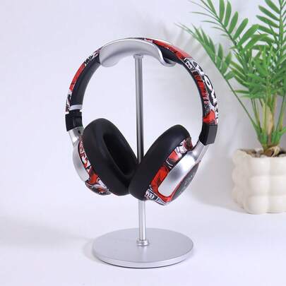 民族风涂鸦无线耳机，15小时超长续航，HiFi级降噪，低延迟，RGB炫酷灯效，蓝牙5.4游戏耳机