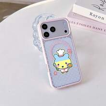マグネット式黄ばみ防止 | 高級感あふれる2in1アクリルマグネット式スマホケース！スタイリッシュで手触りも良く、実用的な保護機能とマグネット式・耐衝撃設計を融合させた、高級感あふれるケースです。 シェフキャラクターケース  11  17e 手机壳  17e 手机壳 家族、恋人、友人、そして子供たちへのプレゼントに最適です。  15 Pro Max/13 Pro Max/16/17e/11 Pro Max/ 13 pro/15 Plus/14 Plus/15 Pro/15/16 Plus/12/13/16 Pro Max/12 Pro/14 Pro/17/11 Pro/14 Pro Max/Apple  Air/12 Pro Max/16 Pro/17 Pro Max/17 Pro/14/16e - ピンク - チェックする 3