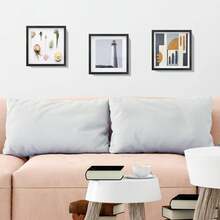 3D Stereoscopic Photo Frame, Dimensions 22 X 22 Cm, 3D Stereoscopic Object Photo Frame, Depth 3 Cm, Suitable For Walls And Tabletops, Can Be Used As A Photo, Object, Wedding Bouquet, DIY Artwork Display Box (Black) - đen - Xem 6