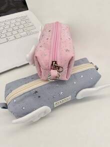 1 hộp đựng bút thiết kế cánh thiên thần và ngôi sao, hộp đựng văn phòng phẩm dung tích lớn, túi đựng bút kiểu Hàn Quốc, túi đựng bút chì. - nhiều màu - Xem 7