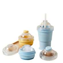 Foldable Ice Ball Cup, Ice Ball Mold Ice Making Device, Personalized Ice Cube Tray Ice Cup - Multicolor - View 5