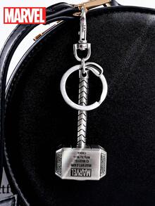 Monogram 1 Móc khóa kim loại chính hãng, 3 kiểu thiết kế búa Stormbreaker và Mjolnir của Thor. Phụ kiện sưu tầm móc treo túi và chìa khóa, dành cho fan siêu anh hùng. - Nhiều màu 1 - Xem 14