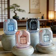 新款无线迷你耳塞，带LED电量数字显示，TWS真无线立体声蓝牙耳机，5.3 - 查看 2