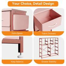Dressers & Chests Of Drawers - Pink - View 10