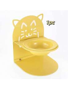 2 件套猫砂铲 + 猫食碗/1 件套不锈钢猫砂铲/1 件套可拆卸猫食碗，仿马桶造型食碗，颈椎保护，防溢漏猫狗食水碗，以及清洁猫砂勺（蓝/黄/粉） - 400毫升 - 查看 13