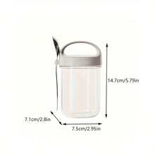 1 hộp đựng cháo yến mạch 450ml có nắp, hộp đựng sữa chua nhiều lớp kiểu hũ Mason có nắp đậy, hộp đựng thức ăn chuẩn bị sẵn chống rò rỉ, hũ chia ngăn để đựng yến mạch, salad, sữa chua, thích hợp cho du lịch, văn phòng, trường học. - Nhiều màu - Xem 10