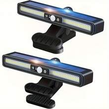 Đèn năng lượng mặt trời đa năng ngoài trời (2/1 chiếc), bóng đèn LED, kẹp/gắn tường, đèn tường/đèn hàng rào/đèn cắm trại/đèn chiếu sáng cảnh quan, thích hợp cho cắm trại, nhà để xe, sân vườn, chiếu sáng thương mại, thiết thực và đa năng. - Kiểu clip - Xem 9
