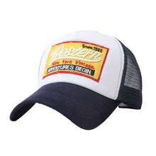 1pc Unisex Embroidered Baseball Cap, Mesh Breathable Snapback Hat, Dad Hat, Casual Sun Protection Cap For Outdoor Activities, Fishing, Hiking, Cycling, Matching Leisure Outfits - Yellow - View 9