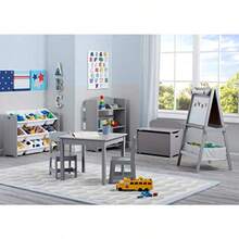 Delta MySize Wood Chair Set and Table 2 Chairs Included - Gris - Ver 8