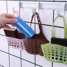 1个可调节厨房水槽悬挂式沥水袋过滤器架 - L - 查看 3