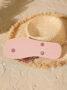 Evertop Surf Women's Sandals Black Soft Sole Comfortable Beach Summer Vacation - Pink - View 5