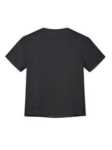 CAMEL CROWN Camiseta de running de manga corta de secado rápido para mujer, adecuada para correr al aire libre y yoga en verano - Fantasma negro - Ver 3
