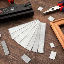 2500/4000Pcs F30/F25/F20 + 1600Pcs T50 Galvanized Wood Nails Right Angle Electric Pneumatic Nail Gun Accessories Hardware Fasteners For Carpentry Gardening Household Repair - A - View 5