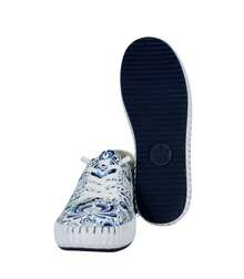 The Happy Monk Women Casual Athletic Shoes - Navy Blue - View 3