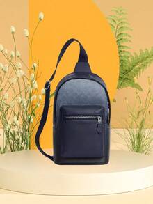 Coach Túi đeo chéo West Ombre dành cho nam, ba lô đeo vai nhỏ gọn cho nam. - Màu xanh lam - Xem 5