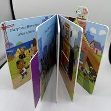 Pull&Push Busy Learning Compact Prefect For Learning English Interactive Comic Captivates Readers Vibrant Colors And Cartoon Illustrations, Featuring Foldable Pages Reading Fun. Perfect As A Christmas Gift - Multicolor - View 5