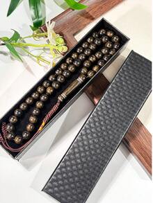 Bộ tràng hạt cầu nguyện Hồi giáo cao cấp gồm 51 hạt, lấp lánh, thích hợp để đeo hàng ngày, cầu nguyện, dự lễ hội và làm quà tặng. - Nhiều màu - Xem 3