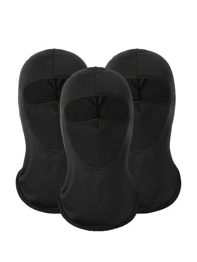 Mua 1 chiếc trở lên khẩu trang lưới thoáng khí màu trơn, phù hợp cho cả nam và nữ, thích hợp cho đạp xe, câu cá, leo núi, mọi mùa, món quà tuyệt vời cho bạn bè và gia đình.