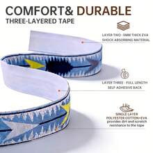 1 Cặp Tay Bọc Ghi Đông Xe Đạp Pollycycle Dệt, Chống Trượt, Giảm Sốc, Băng Bọc Ghi Đông Xe Đạp Cong Có Nút Bịt Đầu - Nhiều màu - Xem 9