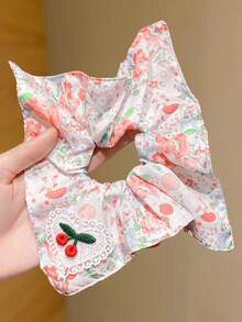 1个柔软发圈，甜美发绳，适合日常使用和送礼，四季皆宜 - 彩色 - 查看 10