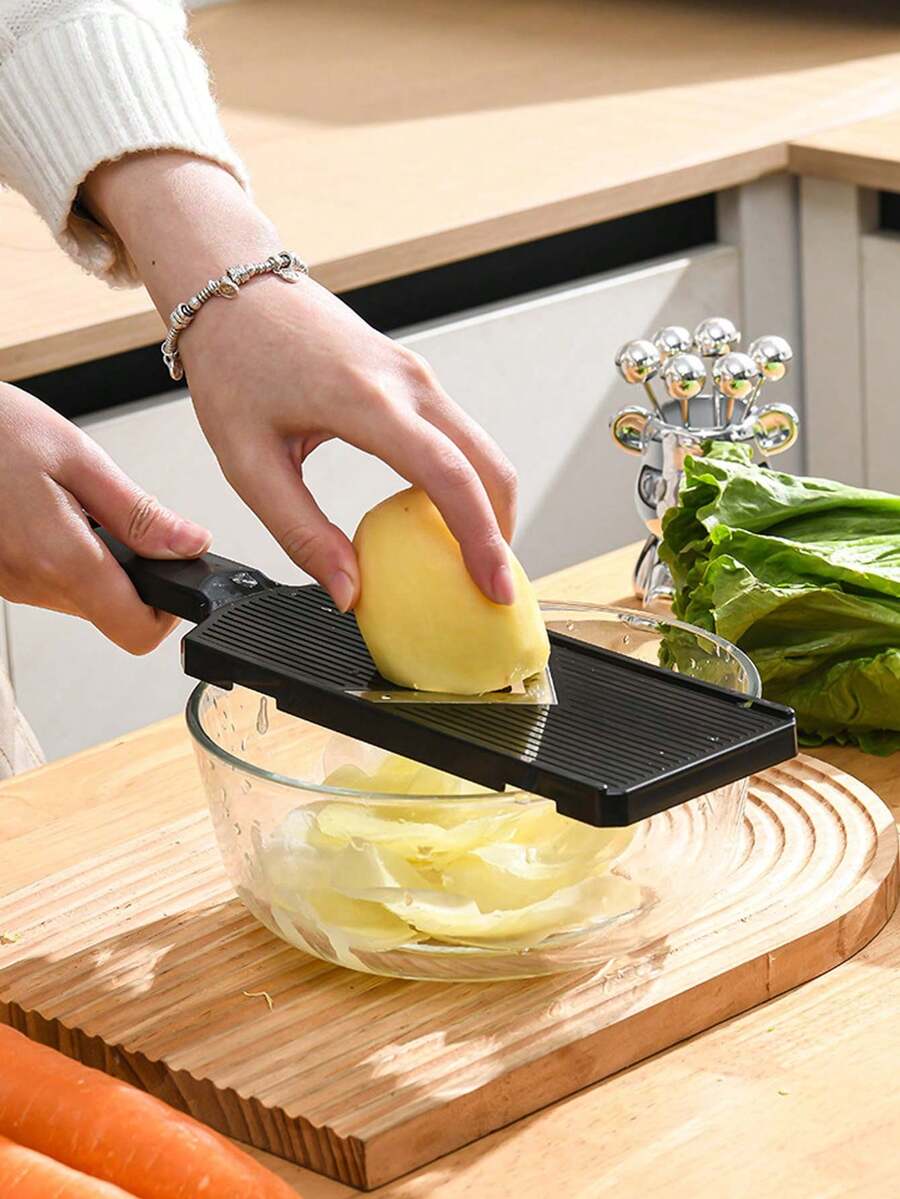 1 cái dụng cụ thái bắp cải, bào rau trộn, thái và bào rau củ đa năng, thái bắp cải, thái siêu mỏng thông minh - Dụng cụ thái bắp cải chuyên nghiệp mỏng để làm dưa cải muối chua, dụng cụ thái khoai tây dưa chuột cầm tay đa năng, dụng cụ thái và bào trái cây. - Nhiều màu - Xem 1