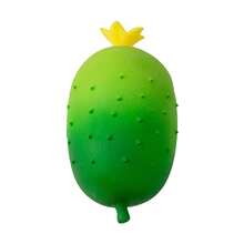 1 pieza Juguete de estrés para apretar frutas y verduras, Juguete antiestrés de pepino de rebote lento - Multicolor - Ver 6