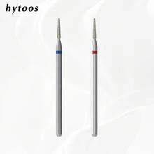 hytoos Broca diamantada cônica profissional para cutículas, ideal para remover pele morta e cutículas. - Multicolorido - Ver 1