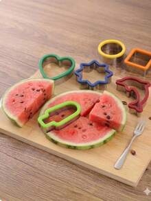 Stainless Steel Watermelon Slicer & Popsicle Mold – Easy Manual Fruit Cutter With Green Handle, No Power Needed, Perfect For Summer Snacks & Parties, Food- Design, Watermelon Slicer And Chopper, Party Snack Prep, Easyclean Material - View 2