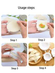 Set Cetakan Pangsit 1/3 buah, Cetakan Pangsit DIY, Pembuat Pangsit, Cetakan Penekan Adonan, Pembuat Pangsit Cepat dan Mudah, Cetakan Pangsit Plastik, Pembuat Pangsit Manual, Dapat Membuat Pangsit Berbentuk Sempurna, Cetakan Pangsit Plastik, Penjepit Pangsit, Cocok untuk Membuat Pangsit, Pai, Wonton, Pangsit Polandia, Peralatan Dapur, Templat Cetakan Penekan Pai, Templat Cetakan Penekan Kue, Cetakan Penekan Pai Multifungsi, Perlengkapan Rumah Sederhana, Perlengkapan Dapur. - MultiWarna - View 5