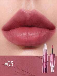 Little Ondine Hydrating Matte Lip Mud, Watery Velvet Texture, Lightweight Blurring Effect, Highly Saturated Berry Color Palette, Non-Drying Long-Lasting Non-Fading, Suitable For Beginners, Gift Set 2.5g/0.088oz - 05 - View 4
