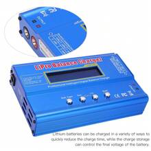 B6 80W Multifunctional Balance Charger With XT60 Connector For Model Airplane 12V5A - US A Type Plug(110-127V) - View 3