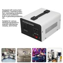 Transformador convertidor de voltaje ST Y1500VA, 1500W a transformador de potencia con protección contra sobrecarga - Tipo de Enchufe B USA (110-127V) - Ver 5