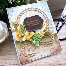 1pc Knot Frame Metal Cutting Die, Suitable For DIY Scrapbooking, Greeting Cards And Paper Craft, Metal Cutting Mold - LG26-7906 - View 6