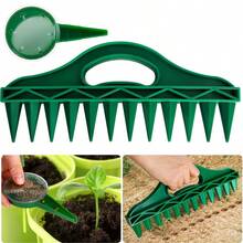 Máy gieo hạt cầm tay phù hợp cho việc chăm sóc bãi cỏ và gieo hạt trên đồng ruộng - Máy gieo hạt thủ công di động với hệ thống gieo hạt hiệu quả cho bãi cỏ, luống hoa và nông nghiệp quy mô nhỏ. - màu xanh lá - Xem 2
